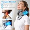 Cervical Neck Traction Device, Adjustable Neck Stretcher with Heating for Neck Pain Relief and Relaxation,Neck Brace for Home Office Outdoor Use view 3