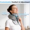 Cervical Neck Traction Device, Adjustable Neck Stretcher with Heating for Neck Pain Relief and Relaxation,Neck Brace for Home Office Outdoor Use view 4