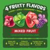 Black Forest, Juicy Burst, Fruit Flavored Snacks, Mixed Fruit Flavors, A Juicy Burst of Natural Flavors, Made with Real Fruit Juice, Pack of 6 view 3