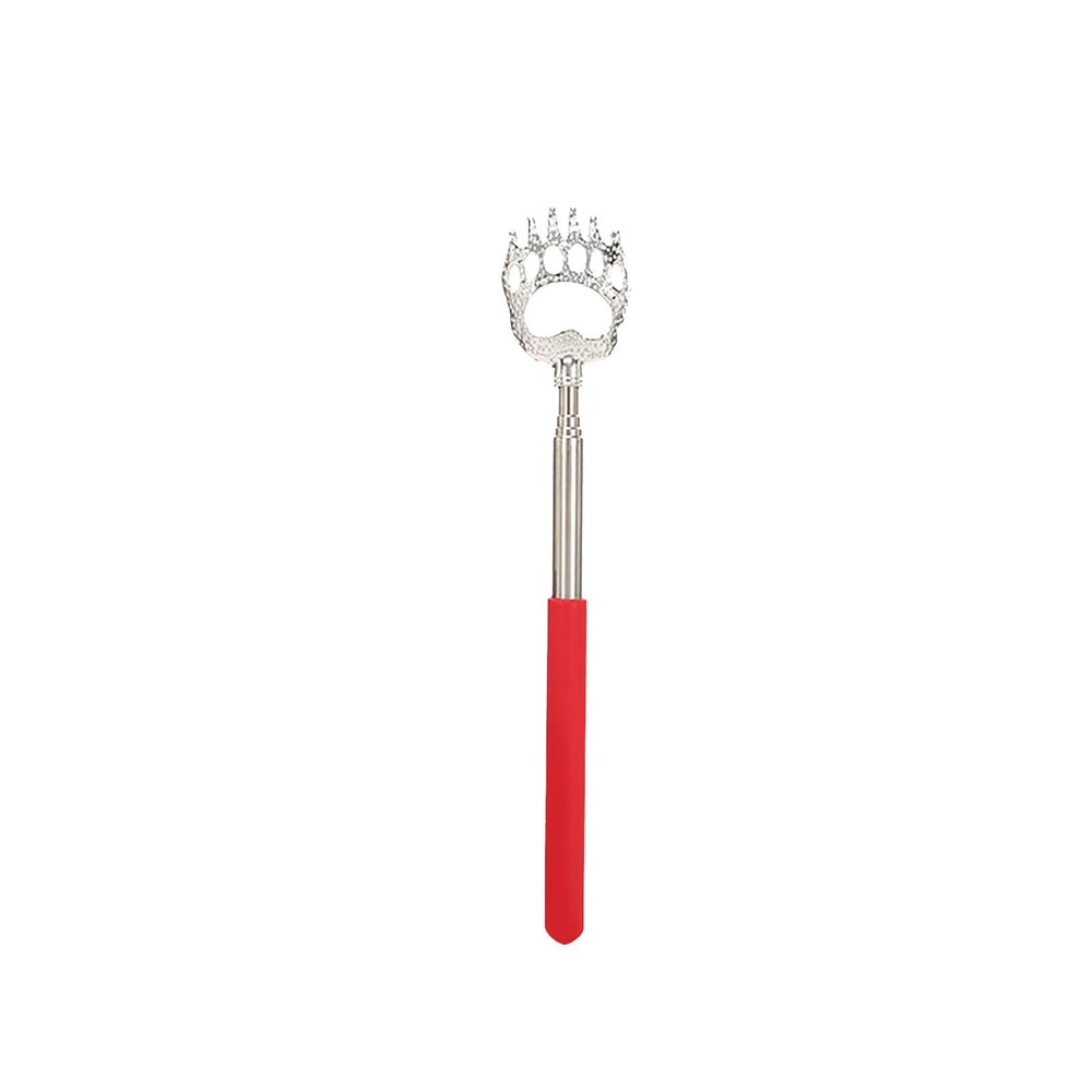 Gooddyiyukey Back Scratcher Extendable, 23 Inch Metal Telescoping Bear Claw Portable Back Scratchers with Long Rubber Handles,Stocking Stuffer,Back Scratchers for Women Men Adults Teen