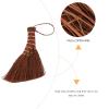 HYTROVE Mini Broom Cleaning Tool Natural Palm Small Hand Broom Compact Sweeping Brush for Home Dust Removal and Tea Tray Cleaning view 4