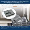 DD81-02202A Dishwasher Rinse-Aid Dispenser Parts,DD81-02628A Fits for Samsung Dishwasher Detergent & Rinse Aid Dispenser Replacement for DW80M2020US,DW80R2031US,DW80N3030US/UW/UB view 2