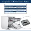 DD81-02202A Dishwasher Rinse-Aid Dispenser Parts,DD81-02628A Fits for Samsung Dishwasher Detergent & Rinse Aid Dispenser Replacement for DW80M2020US,DW80R2031US,DW80N3030US/UW/UB view 3