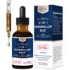 ORGANIHERBENCE Marshmallow Root Tincture, 6-in-1 Marshmallow Root Extract for Respiratory Health Support, Lung Cleanse Support & Immune Support. Herbal Supplement w/Thyme Mullein Elderberry. 2 oz view 1