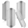 CONGARTENO 4Pcs Stainless Steel Foot File Callus Remover Set Hard Skin Scraper Pedicure Tool for Dry Feet Professional for and Callus Removal view 1