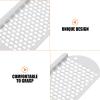 CONGARTENO 4Pcs Stainless Steel Foot File Callus Remover Set Hard Skin Scraper Pedicure Tool for Dry Feet Professional for and Callus Removal view 4