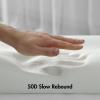 cozwish Adult Memory Foam Ergonomic Wedge Prone Pillow, Supportive Pillow for Back, Neck, Leg Support, Acid Reflux, Versatile Usage 50D Foam Machine Washable Cover (Black) view 2