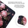 Peony Flowers Scale for Body Weight Anti-Slip Digital Bathroom Scale Sturdy Toughened Glass Weighing Scales High Precision Safe Rounded Corners Smart Scales view 4