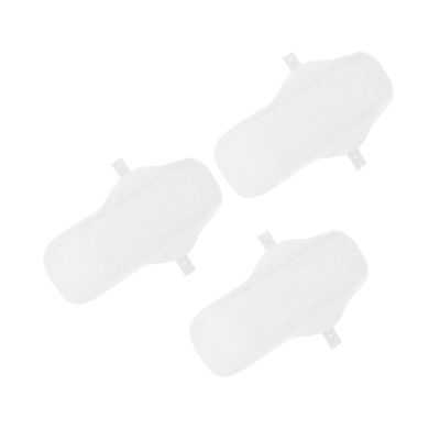 Abaodam Reusable Cotton Sanitary Pads 3pcs 270Mm Washable Leakproof Menstrual Napkins for Women Comfortable Feminine Care Cloth Pads for Period Use