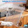 2026 New Oven Rack Cleaning Bags,Reusable Thickened And Leak-Proof PE Bags for Deep Soaking Grill Grates,Heavy-Duty No Scrub Oven Rack Cleaner Bags for BBQ Racks,Extra-Large Size,Hands-Free (5, M) view 3