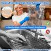 2026 New Oven Rack Cleaning Bags,Reusable Thickened And Leak-Proof PE Bags for Deep Soaking Grill Grates,Heavy-Duty No Scrub Oven Rack Cleaner Bags for BBQ Racks,Extra-Large Size,Hands-Free (5, M) view 4