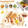 Beeswax Wraps for Food 9 Pack Reusable Beeswax Bread Bag & Sandwich Wrap, Organic & Eco-Friendly & Sustainable Bees Paper, Perfect Alternative to Aluminum Foil Sourdough Storage & Plastic Wrap view 2