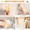 Beeswax Wraps for Food 9 Pack Reusable Beeswax Bread Bag & Sandwich Wrap, Organic & Eco-Friendly & Sustainable Bees Paper, Perfect Alternative to Aluminum Foil Sourdough Storage & Plastic Wrap view 4