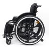 Lightweight All-Terrain Sports Wheelchair,Portable Folding Wheelchair for Adults,220Lbs Load Capacity(Black B,42cm/16.5in) view 1