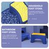 Plastic Step Stool for Toilet Base, One Step Foot Stool view 3