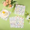 100 Pcs Wildflower Party Napkins Spring Floral Disposable Paper Napkins 2 Ply 6.5 Inch Flower Hand Towel for Decoupage Parties Picnic Wedding Birthday Baby Shower Decorations view 4