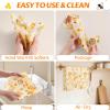 Beeswax Wraps for Food 9 Pack Reusable Beeswax Bread Bag & Sandwich Wrap, Organic & Eco-Friendly & Sustainable Bees Paper, Perfect Alternative to Aluminum Foil Sourdough Storage & Plastic Wrap view 4