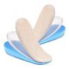 CONGARTENO Height Increase Heel Pads Gel Insoles 1 Pair Shock Absorption Heel Lift Cushions Adjustable Shoe Inserts for Men and Women S Size view 1