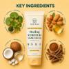 PURE AURA Healing Stretch Mark Cream, Ayurvedic Blend with Coconut, Almond & Centella, Hydrating, Clinically Proven, 60ml view 3