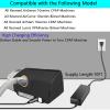 90W Replacement Power Supply for ResMed AirSense 10 CPAP Machines, Compatible with AirSense 10 S10 & AirCurve 10 Series, BiPAP 24V 3.75A AC Adapter, Replaces Models 370001, 37344, 37028 view 3