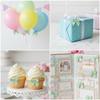 100 Pcs Mini Bows + 100 Glue Dots, for Balloon Garland, Cake Topper, Gift Wrapping, Wedding Birthday Christmas Party Decor, DIY Crafts, Home Scrapbooking (Green) view 4