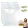 CLOUDEMO Oven Rack Cleaning Bags, No Scrub Oven Rack Cleaner Bags, No Cleaner Included, Reusable, Suitable for Cleaning of Various Sizes (3 Pcs-L) view 1