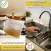 CLOUDEMO Oven Rack Cleaning Bags, No Scrub Oven Rack Cleaner Bags, No Cleaner Included, Reusable, Suitable for Cleaning of Various Sizes (3 Pcs-L+3 Pcs-S) view 2