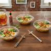 R-kay 100 Count 12 Oz Clear Plastic Bowls - Microwavable Clear Bowls - Strong Heavy Duty And Sturdy Clear Disposable Plastic Bowls. view 2