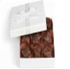Milk Chocolate Caramel Cashew Nut Clusters White Gift Box - by It's Delish | 12 OZ Premium Dark Chocolate Covered Nuts with Carmel Cluster | Christmas Gifts Box of Chocolates Candy Nut Turtles with Cashews Kosher Dairy view 1
