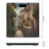 Italy Tuscan Scale for Body Weight Anti-Slip Tempered Glass Digital Bathroom Scales Clear LCD Display Weighing Scale Safe Rounded Corners Smart Scales view 2