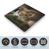 Italy Tuscan Scale for Body Weight Anti-Slip Tempered Glass Digital Bathroom Scales Clear LCD Display Weighing Scale Safe Rounded Corners Smart Scales view 3