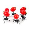 12PCS Ants Shape Food Picks Reusable Snacks Party Toothpicks Fruit Dessert Fork Animal Appetizer Forks Ants Shape Forks Toothpicks view 4