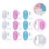 GALPADA 9Pcs Silicone Finger Toothbrush Set with Storage Box, Oral Cleaning Brush and Teething Massager for Newborns 0-3 Years, Soft Finger Brush for Dental Care view 3