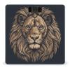 Cartoon Lion Scale for Body Weight Anti-Slip Tempered Glass Digital Bathroom Scales Clear LCD Display Weighing Scale Safe Rounded Corners Smart Scales view 1
