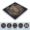 Cartoon Lion Scale for Body Weight Anti-Slip Tempered Glass Digital Bathroom Scales Clear LCD Display Weighing Scale Safe Rounded Corners Smart Scales view 3