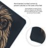 Cartoon Lion Scale for Body Weight Anti-Slip Tempered Glass Digital Bathroom Scales Clear LCD Display Weighing Scale Safe Rounded Corners Smart Scales view 4