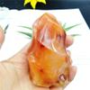 Crystal Red Agate Torch Crystal Flame Carnelian Quartz Form Fire Crystals (Size : 210-250g) view 1