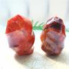 Crystal Red Agate Torch Crystal Flame Carnelian Quartz Form Fire Crystals (Size : 210-250g) view 4