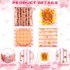 200PCS Valentines Self-Sealing Cookie Bags: 44 Inch Clear Cellophane Treat Bags for Cookies, Candy & Goodies, 2.8 Mil Thick Valentine's Day Goodie Bag for Party Favors, Classroom Exchanges & Gifts view 3