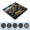 Sport Motorcycle Scale for Body Weight Anti-Slip Tempered Glass Digital Bathroom Scales Clear LCD Display Weighing Scale Safe Rounded Corners Smart Scales view 3