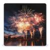 Beautiful Fireworks Scale for Body Weight Anti-Slip Tempered Glass Digital Bathroom Scales Clear LCD Display Weighing Scale Safe Rounded Corners Smart Scales view 1