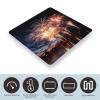 Beautiful Fireworks Scale for Body Weight Anti-Slip Tempered Glass Digital Bathroom Scales Clear LCD Display Weighing Scale Safe Rounded Corners Smart Scales view 3