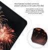 Beautiful Fireworks Scale for Body Weight Anti-Slip Tempered Glass Digital Bathroom Scales Clear LCD Display Weighing Scale Safe Rounded Corners Smart Scales view 4
