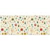 pnyoin Merry Christmas Wrapping Paper Roll,Happy Year Symbols Tree Gift Wrap Perfect for Xmas,Birthday,Weddings, Brides, Holidays, Baby Showers58 x 23 inches,4 Roll view 1