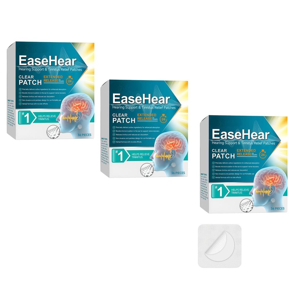 Tinnitus Relief for Ringing Ears, Tinnitus Relief Patches, Natural Herbal Blend, Support Ear Tinnitus Relief (108pcs)