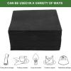 UTHCLO Disposable Black Paper Napkins 50Pcs 25X25Cm Party Wedding Dinner Guest Napkins for Hotel Restaurant Use view 3