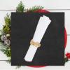 UTHCLO Disposable Black Paper Napkins 50Pcs 25X25Cm Party Wedding Dinner Guest Napkins for Hotel Restaurant Use view 4