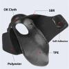 Arch Support Insole Cushioned Soft Elastic Gel Pads Fabric Arch Socks Flat Foot Pain Relief Plantar Fasciitis Heels Insole(L EU 40-46) view 3