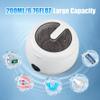 Ultrasonic Retainer Cleaner Machine for Dentures, 45kHz UV Dental Pod Removes Stains and Buildup, 200ml Capacity, Cleaner for Retainers, Aligners, Mouth Guards and Night Guards view 2