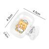 Upgrade Travel Toothbrush Head Covers Toothbrush Protector Cap Brush Pod Case Protective Portable Plastic Clip for Household Travel, Bathroom, School, Camping, Business (I, 4 Pack) view 2